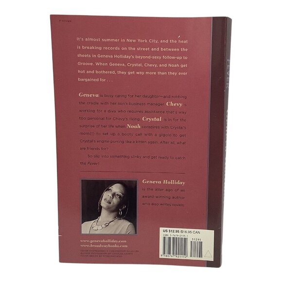 Fever By Geneva Holliday 2006 Paperback Novel Book First Edition - Picture 2 of 10